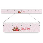 Chipmunk Couple Plastic Ruler - 12" (Personalized)