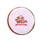 Chipmunk Couple Printed Icing Circle - XSmall - On Cookie