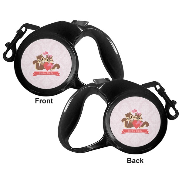 Chipmunk Couple Retractable Dog Leash - Small - Apvl