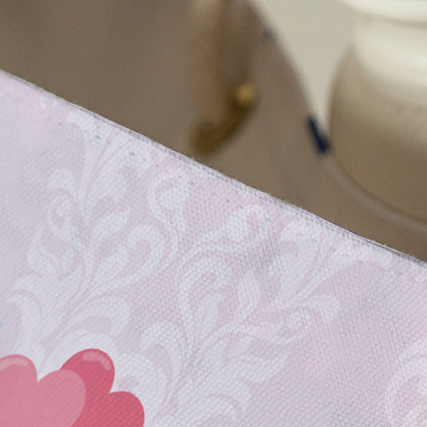 Chipmunk Couple Large Rope Tote - Close Up View