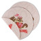 Chipmunk Couple Round Linen Placemats - MAIN (Double-Sided)