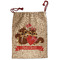 Chipmunk Couple Santa Sack - Front (Personalized)
