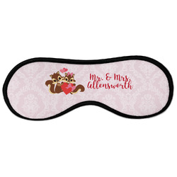 Chipmunk Couple Sleeping Eye Masks - Large (Personalized)