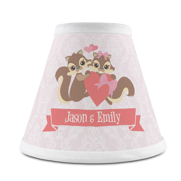 Custom Chipmunk Couple Chandelier Lamp Shade (Personalized)