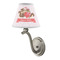 Chipmunk Couple Small Chandelier Lamp - LIFESTYLE (on wall lamp)