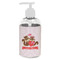 Chipmunk Couple Plastic Soap / Lotion Dispenser (8 oz - Small - White) (Personalized)