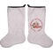 Chipmunk Couple Holiday Stocking - Double-Sided - Neoprene (Personalized)