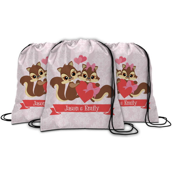 Chipmunk Couple String Backpack - MAIN