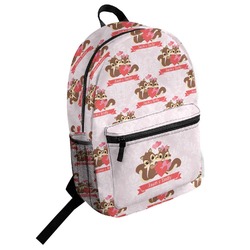 Chipmunk Couple Student Backpack (Personalized)