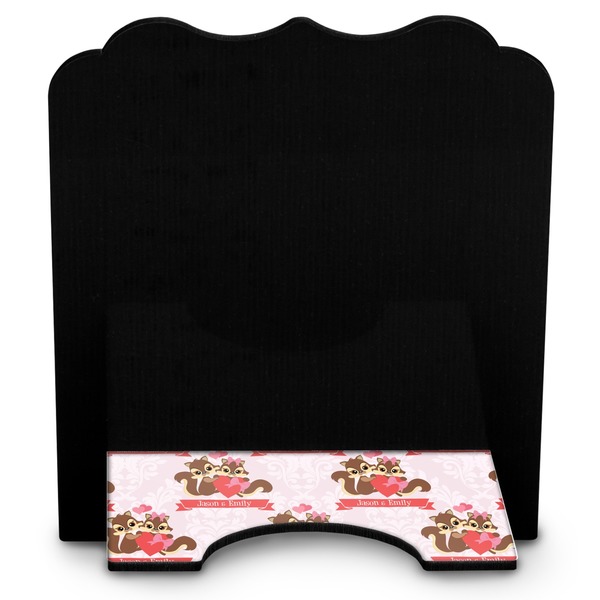 Chipmunk Couple Stylized Tablet Stand - Back