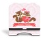 Chipmunk Couple Stylized Tablet Stand - Front without iPad