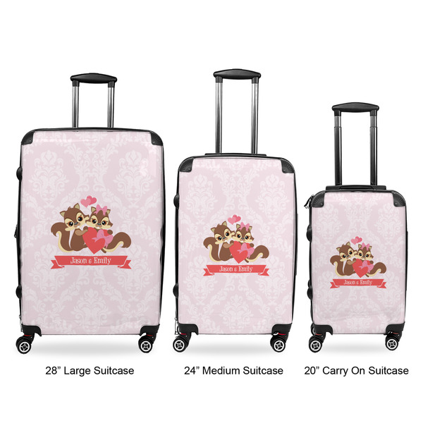 Chipmunk Couple Suitcase Set 1 - APPROVAL
