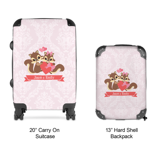 Chipmunk Couple Suitcase Set 4 - APPROVAL