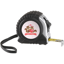 Chipmunk Couple Tape Measure (25 ft) (Personalized)