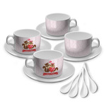 Chipmunk Couple Tea Cup - Set of 4 (Personalized)