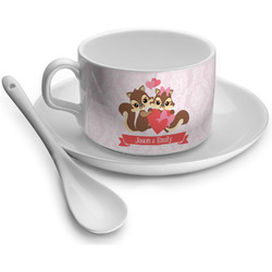 Chipmunk Couple Tea Cup - Single (Personalized)