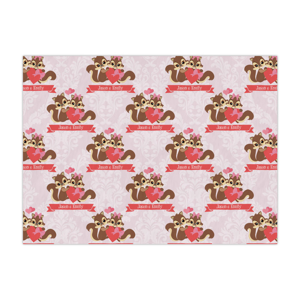 Custom Chipmunk Couple Large Tissue Papers Sheets - Heavyweight (Personalized)