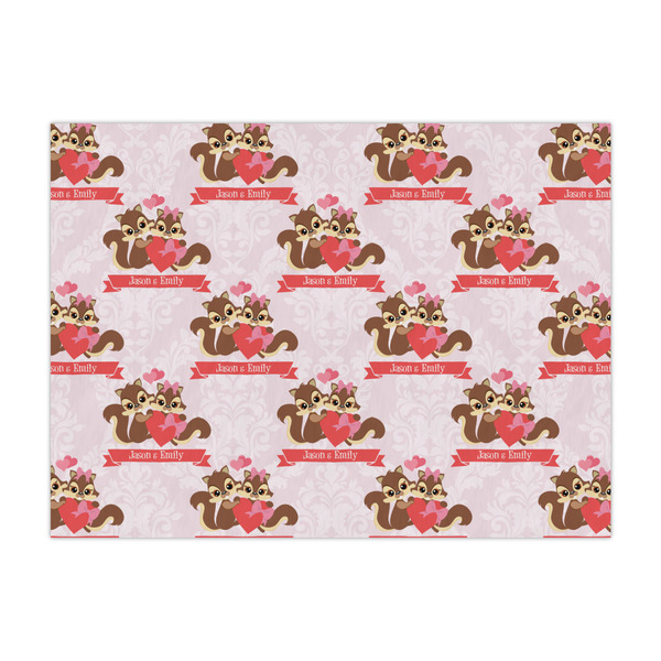 Custom Chipmunk Couple Tissue Paper Sheets - Large - Heavyweight (Personalized)