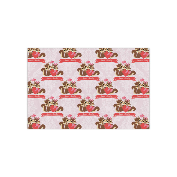 Custom Chipmunk Couple Small Tissue Papers Sheets - Heavyweight (Personalized)