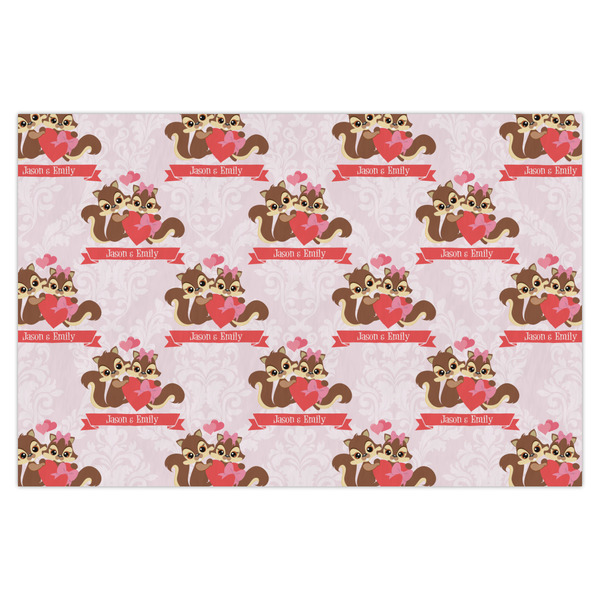 Custom Chipmunk Couple Tissue Paper Sheets - X-Large - Heavyweight (Personalized)