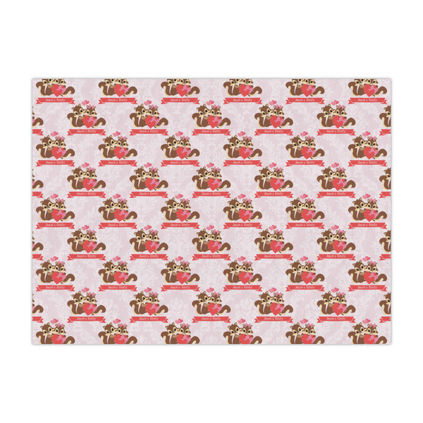 Custom Chipmunk Couple Tissue Paper Sheets - Large - Lightweight (Personalized)