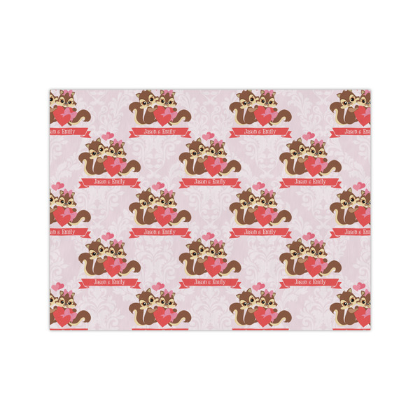 Custom Chipmunk Couple Tissue Paper Sheets - Medium - Lightweight (Personalized)