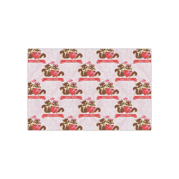 Custom Chipmunk Couple Tissue Paper Sheets - Small - Lightweight (Personalized)
