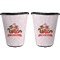 Chipmunk Couple Trash Can Black - Front and Back - Apvl