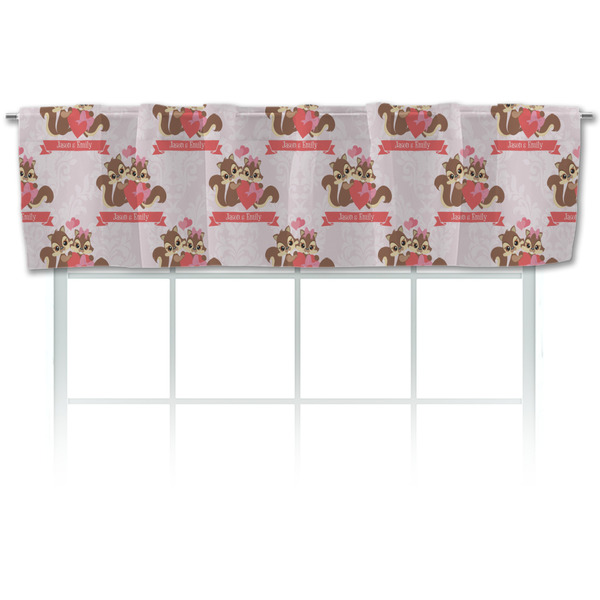 Custom Chipmunk Couple Valance (Personalized)