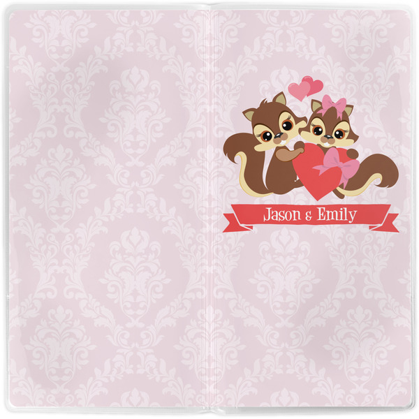 Chipmunk Couple Vinyl Document Wallet - Apvl