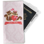 Chipmunk Couple Travel Document Holder