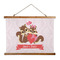 Chipmunk Couple Wall Hanging Tapestry - Wide (Personalized)