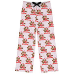 Chipmunk Couple Womens Pajama Pants - L (Personalized)