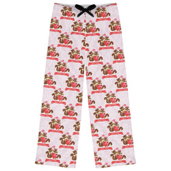 Chipmunk Couple Womens Pajama Pants (Personalized)