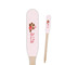 Chipmunk Couple Paddle Wooden Food Picks (Personalized)
