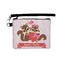 Chipmunk Couple Wristlet ID Case w/ Couple's Names