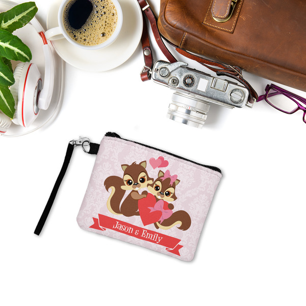 Chipmunk Couple Wristlet ID Cases - LIFESTYLE