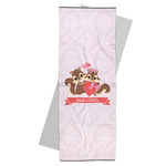 Chipmunk Couple Yoga Mat Towel (Personalized)
