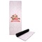 Chipmunk Couple Yoga Mat with Black Rubber Back Full Print View