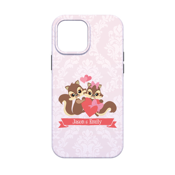 Chipmunk Couple iPhone 13 Mini Tough Case - Back