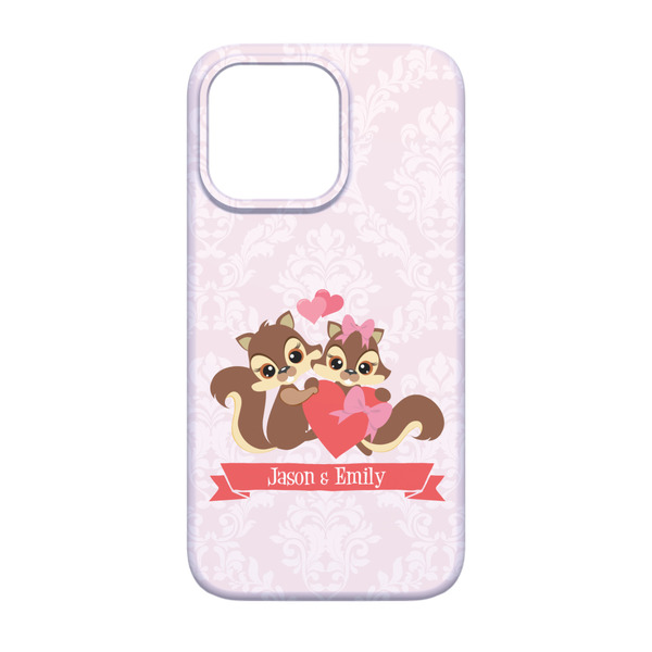 Chipmunk Couple iPhone 13 Pro Case - Back