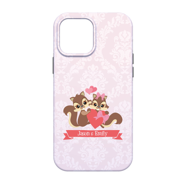 Chipmunk Couple iPhone 13 Pro Tough Case - Back