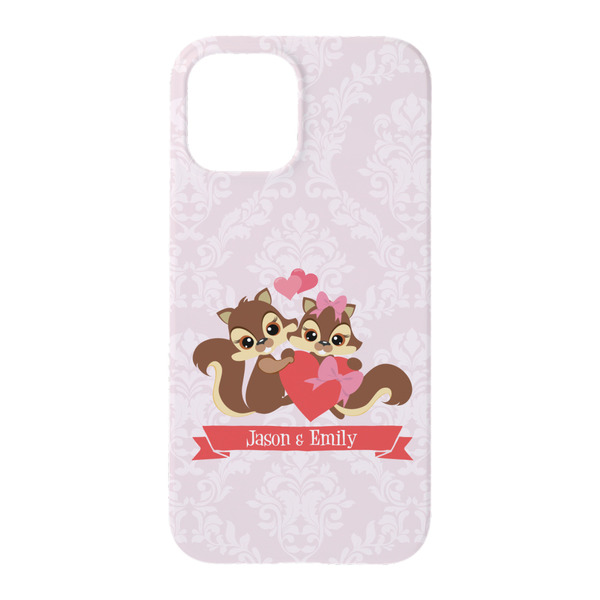 Chipmunk Couple iPhone 15 Case - Back