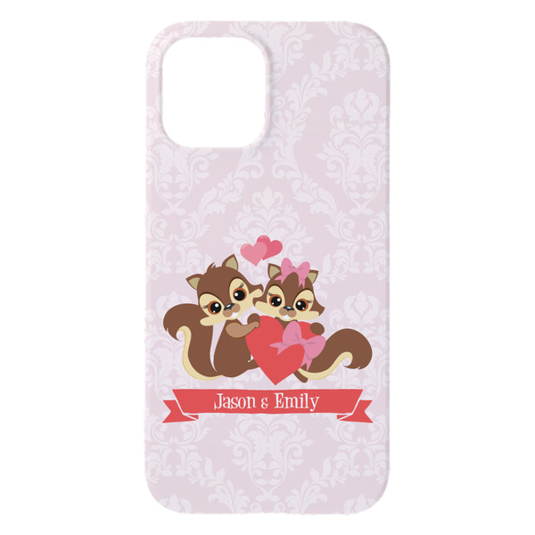 Chipmunk Couple iPhone 15 Pro Max Case - Back