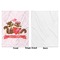 Racoon Couple Baby Blanket (Single Sided - Printed Front, White Back)