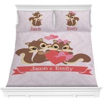 Chipmunk Couple Comforters (Personalized)