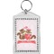 Racoon Couple Bling Keychain (Personalized)
