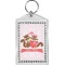 Chipmunk Couple Bling Keychain (Personalized)