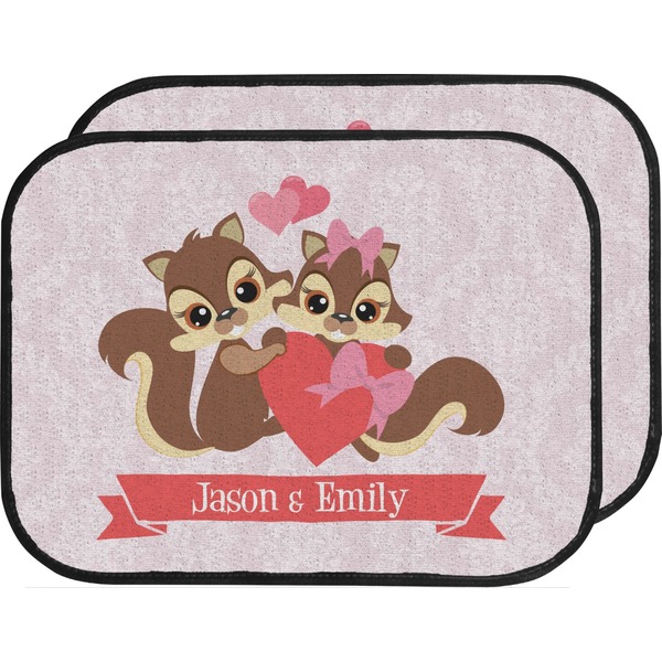 Racoon Couple Carmat Aggregate Back