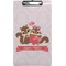 Chipmunk Couple Clipboard (Legal Size) (Personalized)